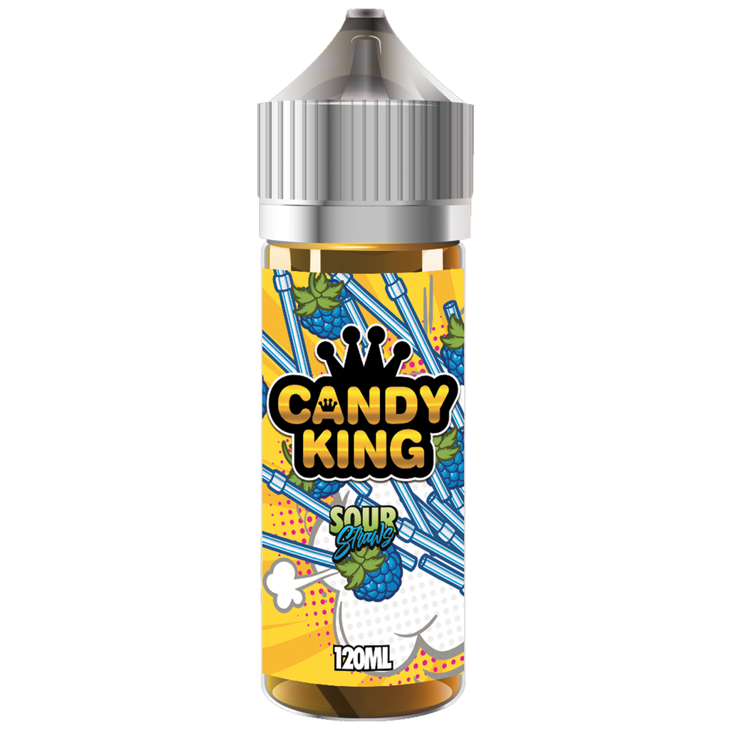 Sour Straws E-Liquid by Candy King - Short Fills UK