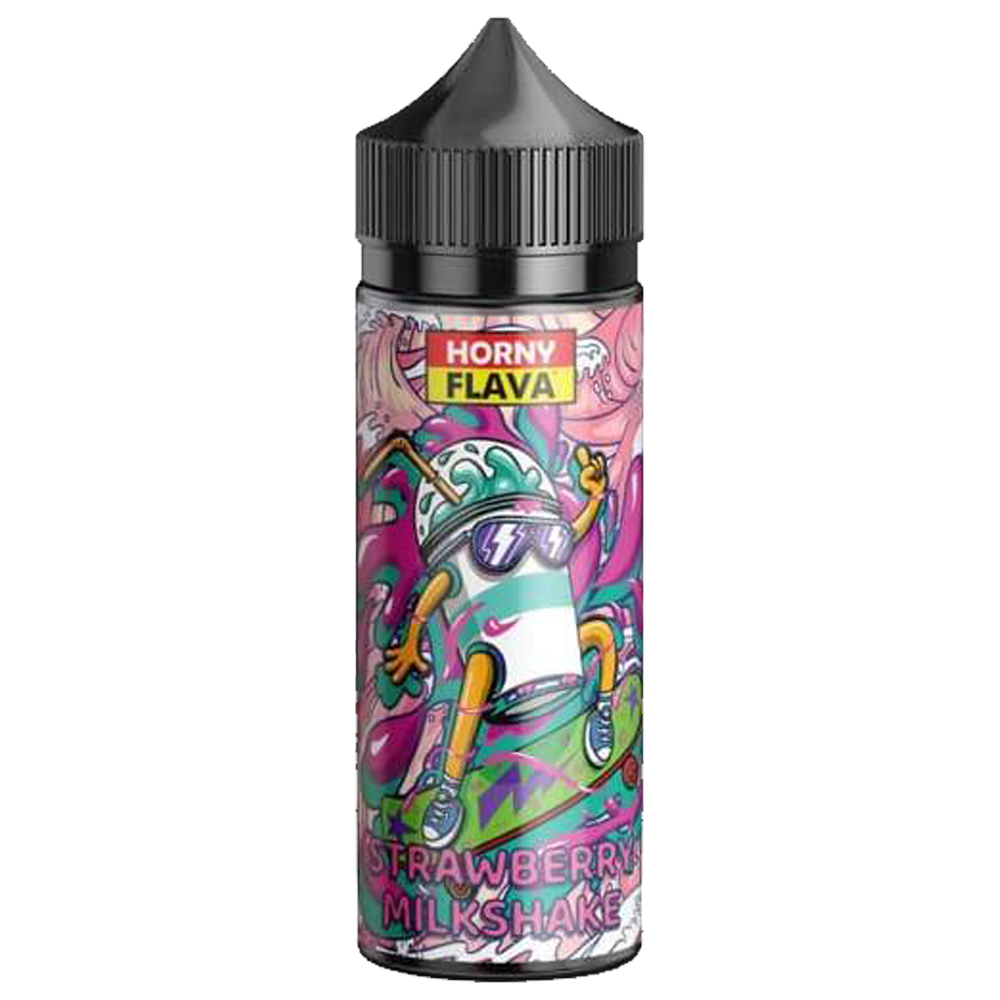 Strawberry Milkshake  E-Liquid by Horny Flava - Short Fills UK