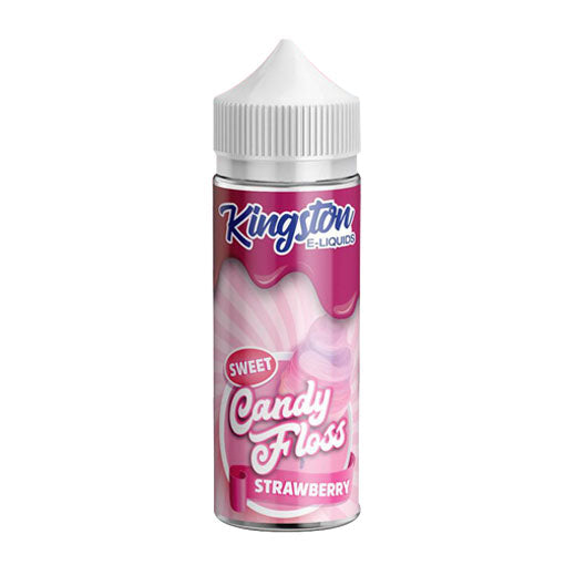 Kingston Sweet Candy Floss: Strawberry 0mg 100ml Shortfill E-Liquid