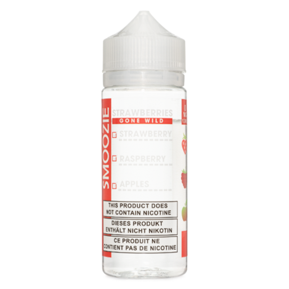Strawberries Gone Wild by Smoozie E-liquid 100ml Short Fill