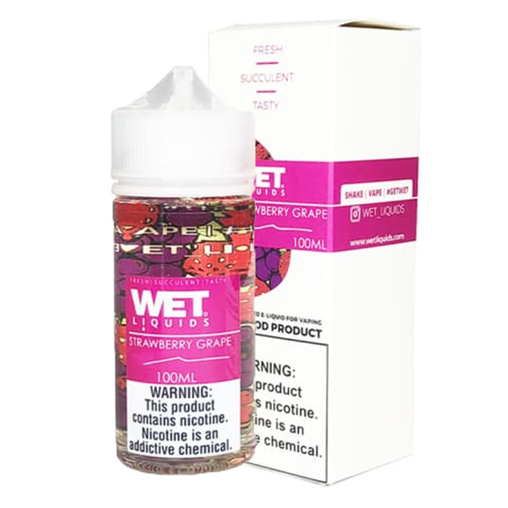 Strawberry Grape E-Liquid by Wet Liquids - Shortfills UK
