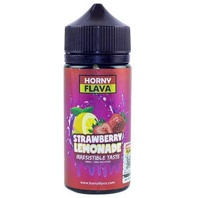 Strawberry Lemonade E-liquid by Horny Flava 100ml Shortfill