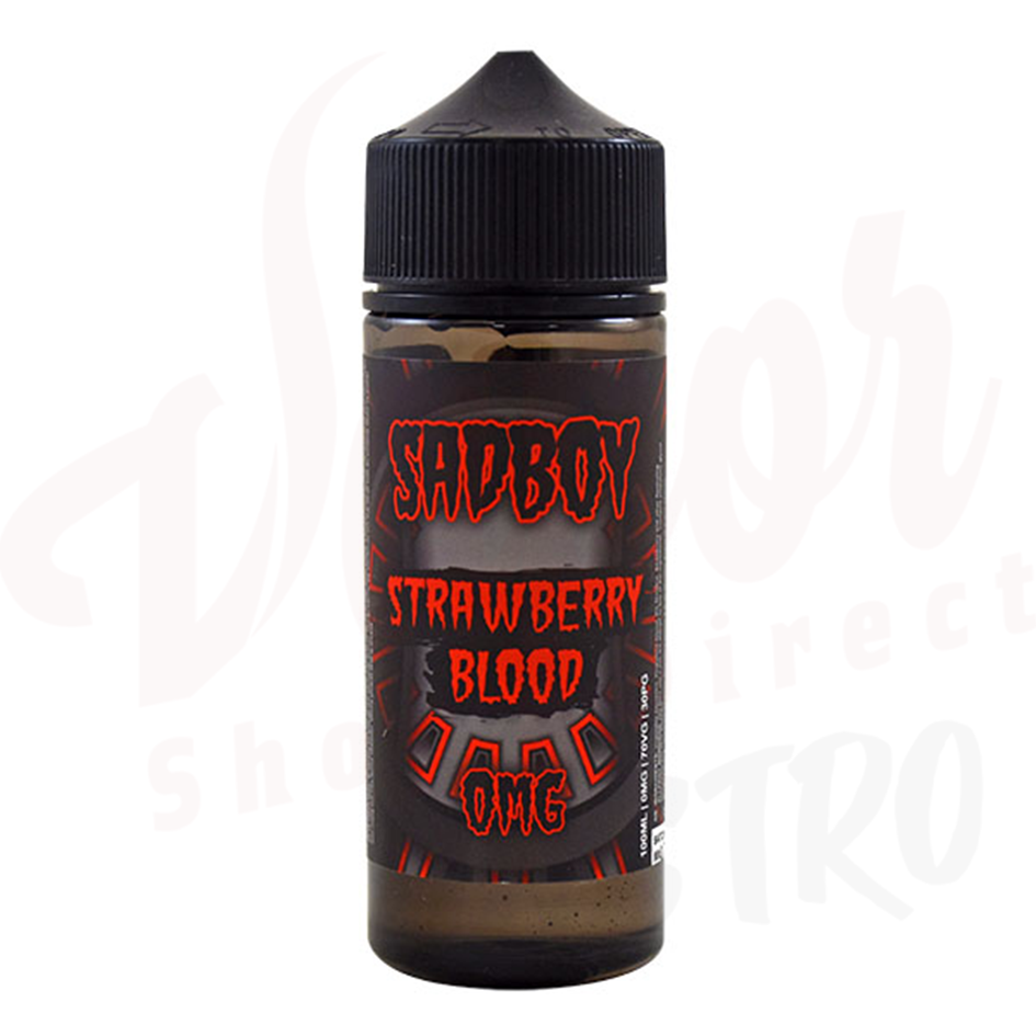 Sadboy Bloodline: Strawberry Blood 100ml 0mg Shortfill E-Liquid