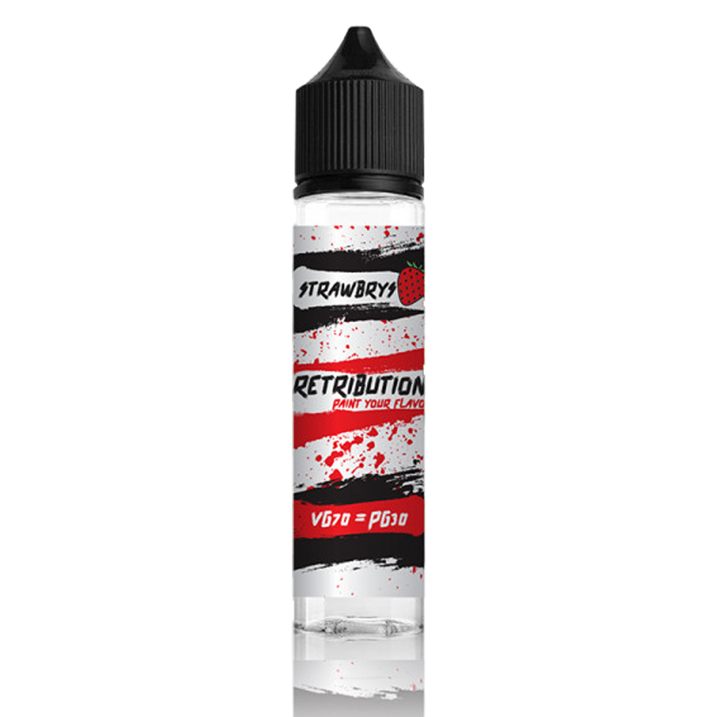 Strawbrys E-Liquid by Retribution  - Short Fills UK