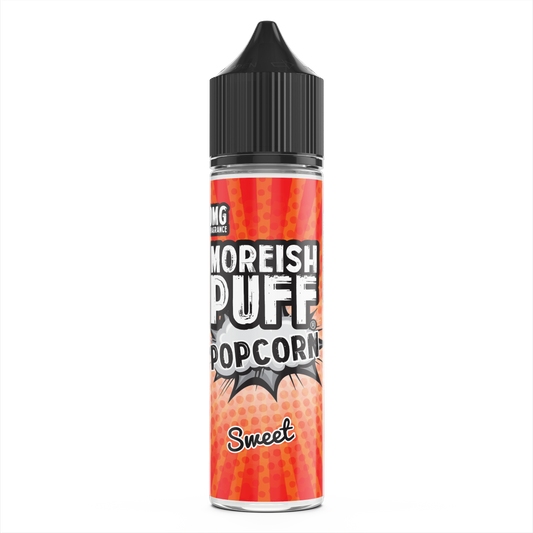 Moreish Puff Popcorn Sweet 0mg 50ml Shortfill E-Liquid-50ml