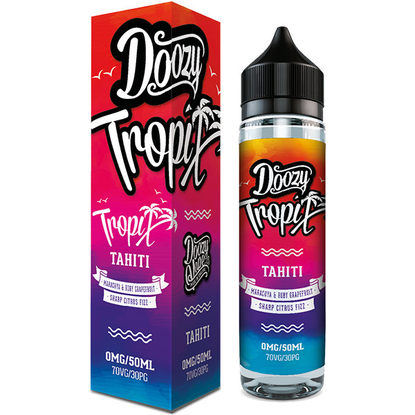 Doozy Vape Tropix: Tahiti 0mg 50ml Shortfill E-Liquid