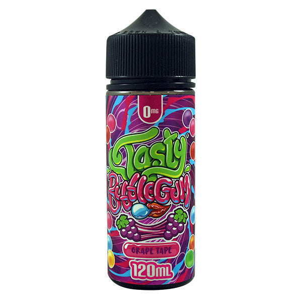 Tasty Fruity Bubblegum: Grapetape 0mg 100ml Short Fill E-Liquid