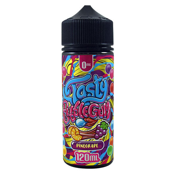 Tasty Fruity Bubblegum: Pinegrape 0mg 100ml Shortfill E-Liquid