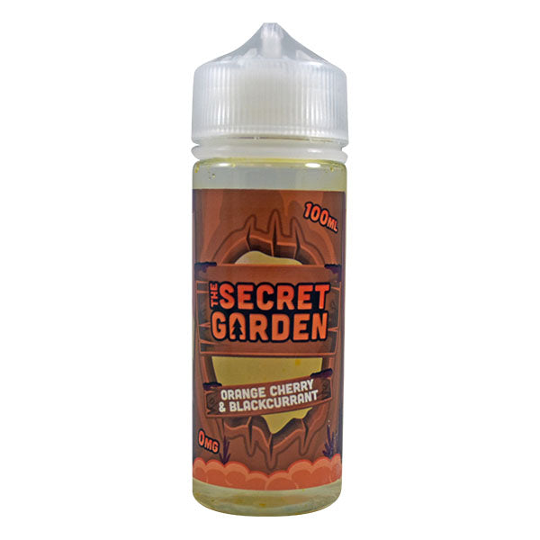The Secret Garden E-liquid Orange Cherry & Blackcurrant 100ml Shortfill-0mg