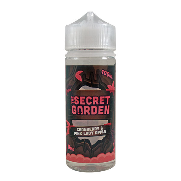The Secret Garden E-liquid Cranberry & Pink Lady Apple 100ml Shortfill-0mg