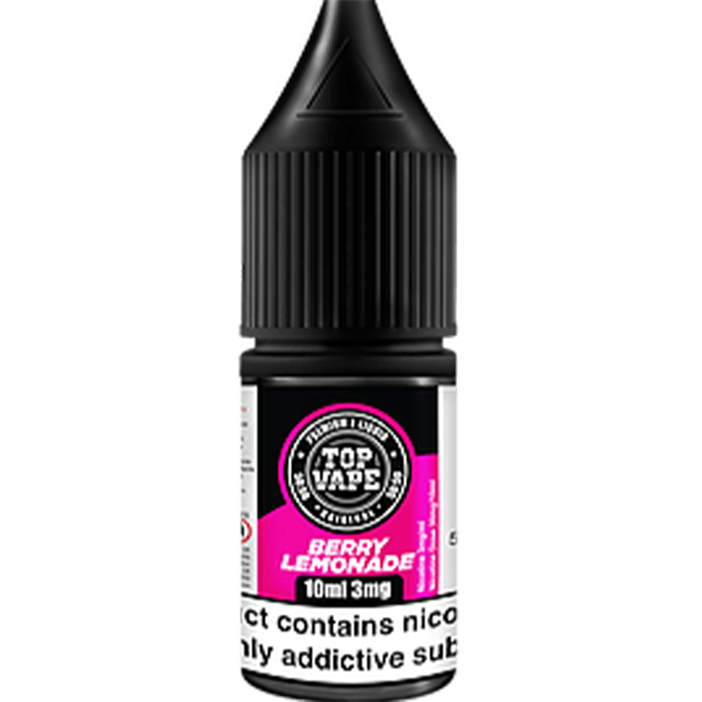 Top Vape 50:50: Berry Lemonade E-Liquid 10ml-3mg