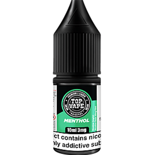 Top Vape 50:50: Menthol E-Liquid 10ml-3mg