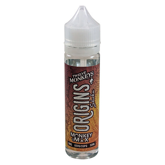 Twelve Monkeys Origins Shoku E-Liquid 50ml Shortfill