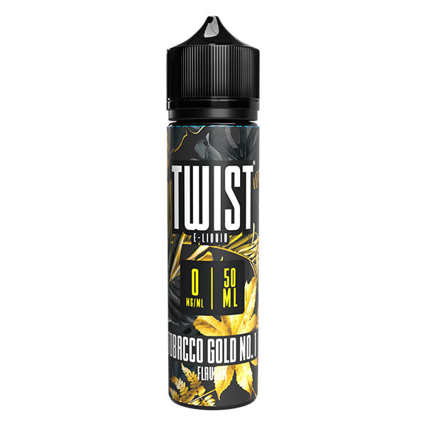 Twist E-Liquid Tobacco Gold No. 1 0mg 50ml Shortfill E-Liquid