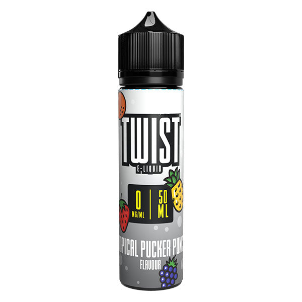 Twist E-Liquid Tropical Pucker Punch 0mg 50ml Shortfill E-Liquid