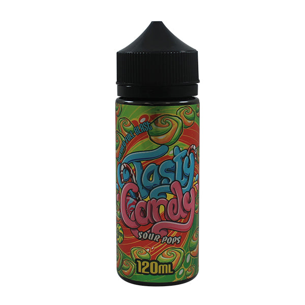 Tasty Fruity Tasty Candy: Sour Pops E-liquid 100ml Shortfill