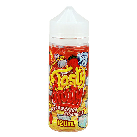 Tasty Fruity Strawberry Pineapple Ice E-liquid 100ml Shortfill (DATED)