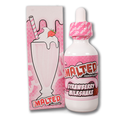Strawberry Milkshake E-Liquid by The Malted - Shortfills UK