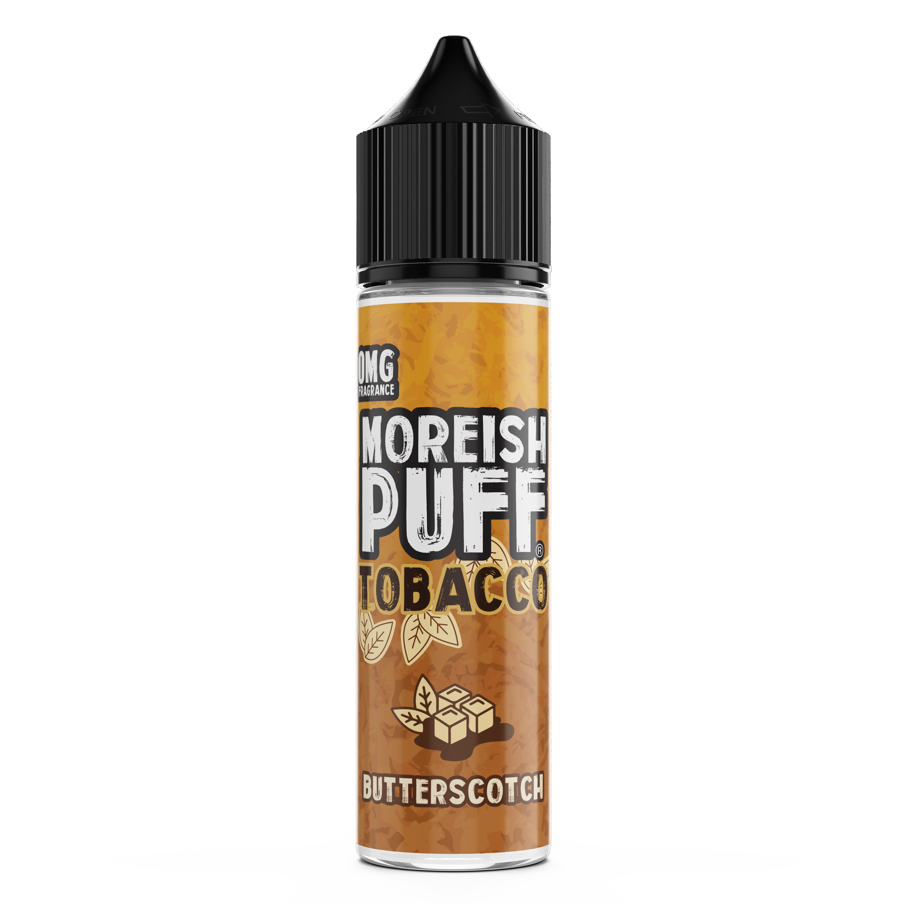 Moreish Puff Tobacco Butterscotch 0mg 50ml Short Fill E-Liquid-50ml
