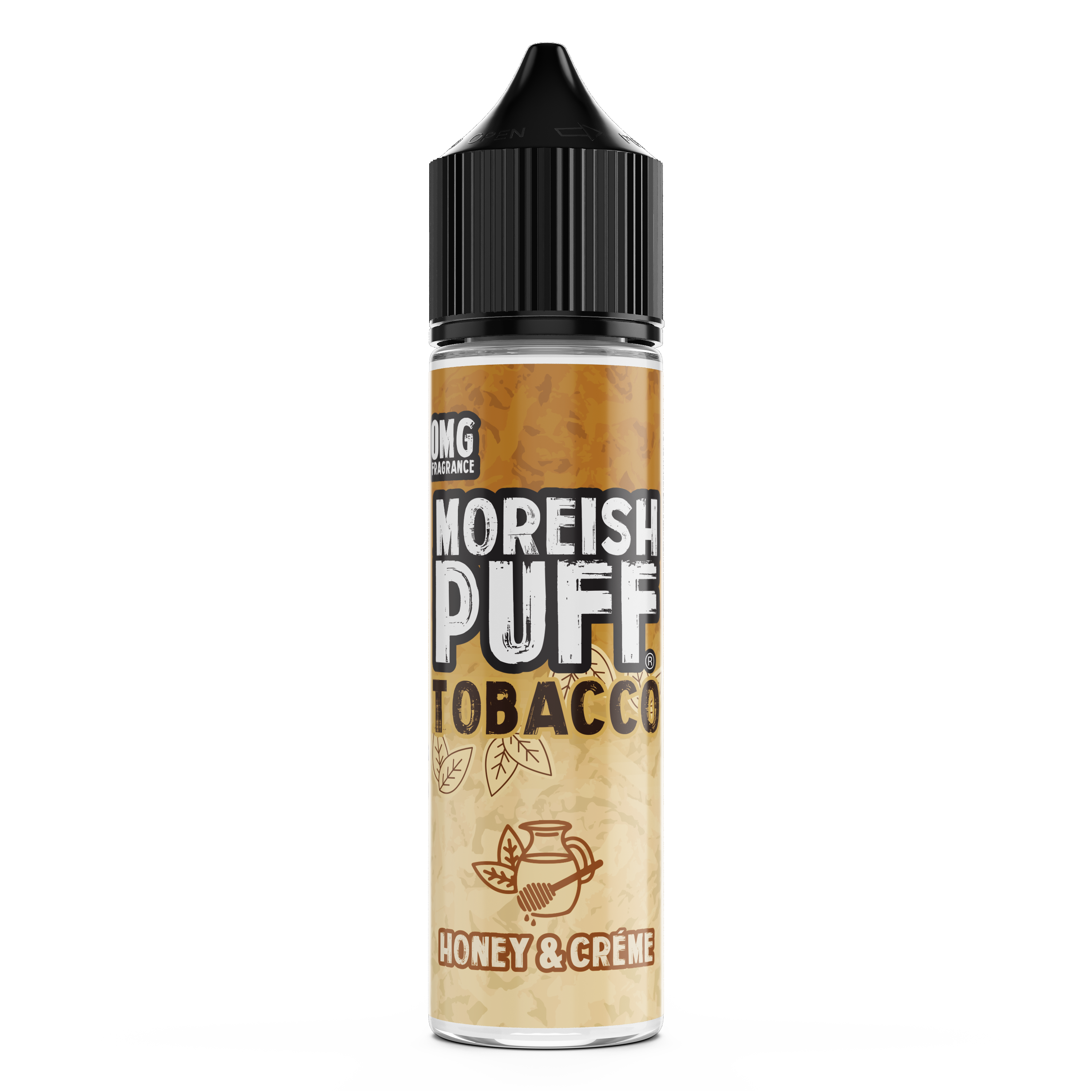 Moreish Puff Tobacco Honey and Cream 0mg 50ml Short Fill E-Liquid-50ml