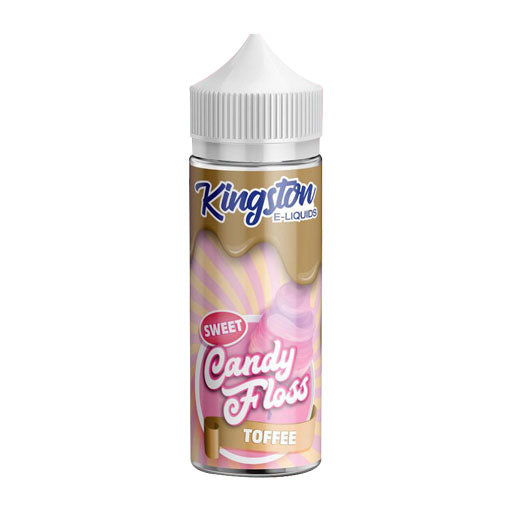 Kingston Sweet Candy Floss: Toffee 0mg 100ml Shortfill E-Liquid