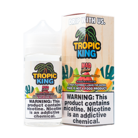 Mad Melon E-Liquid by Tropic King 100ml Shortfill