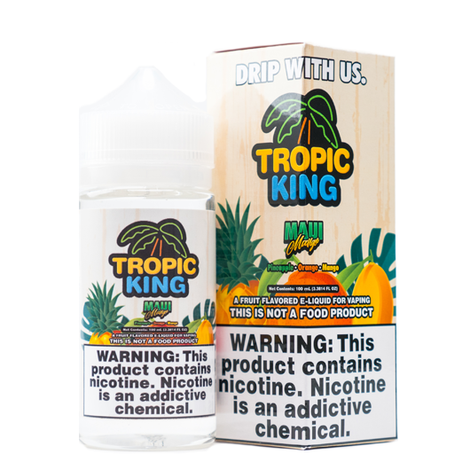 Maui Mango E-Liquid by Tropic King 100ml Shortfill