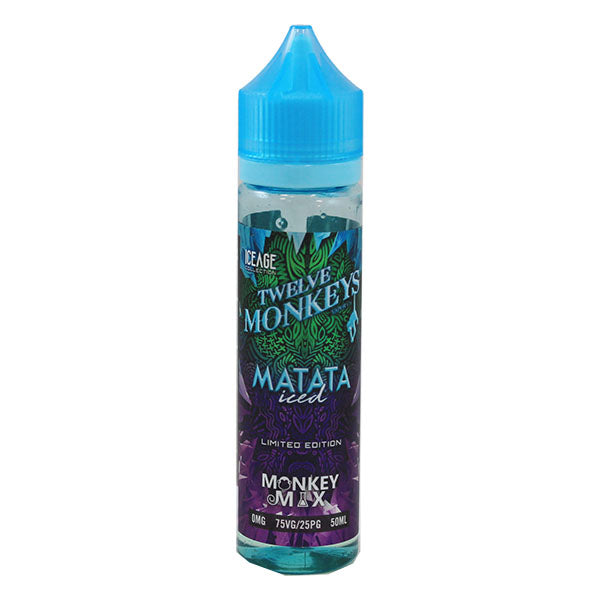 Twelve Monkeys Matata Iced E-Liquid 50ml Shortfill (Dated 04/2021)