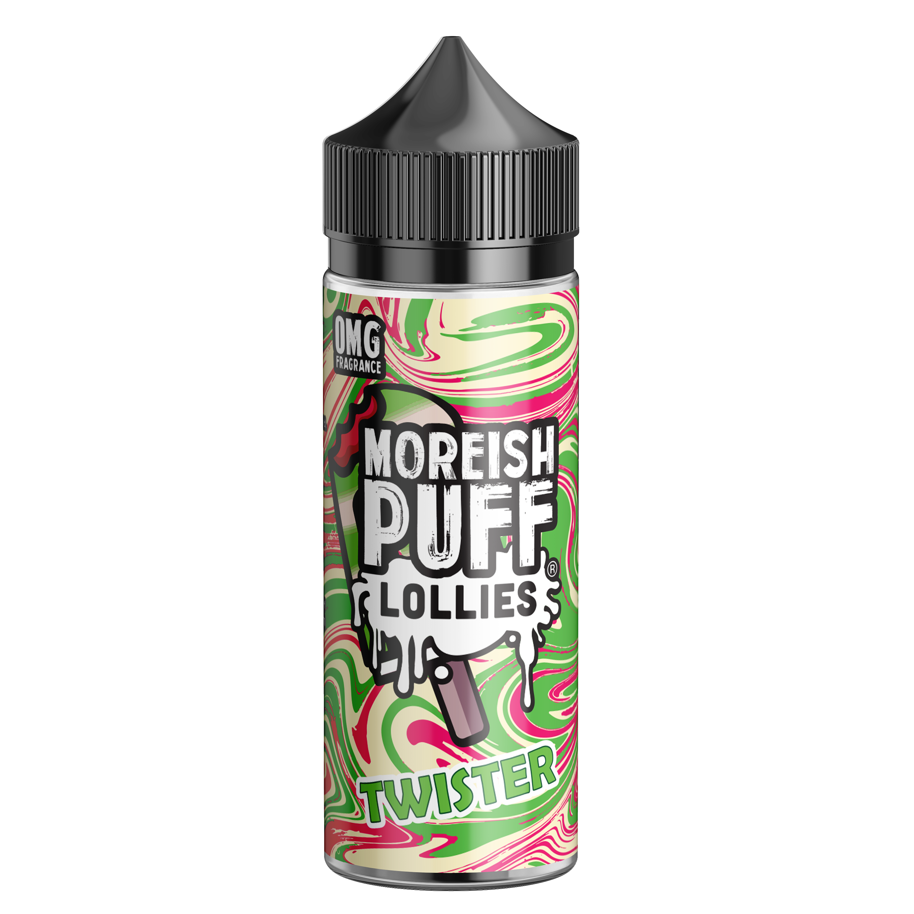Moreish Puff Lollies Twister 0mg 100ml Short Fill E-Liquid