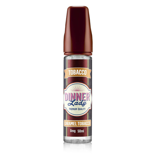 Caramel Tobacco by Dinner Lady Tobacco 50ml Shortfill