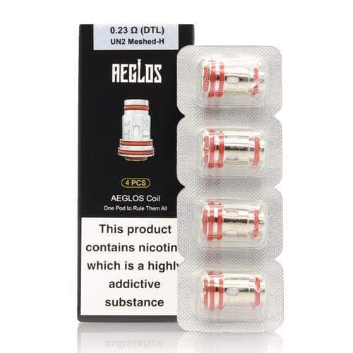 Uwell Aeglos Replacement Coils 4 Pack-UN2 Meshed-H 0.23ohm (DTL)