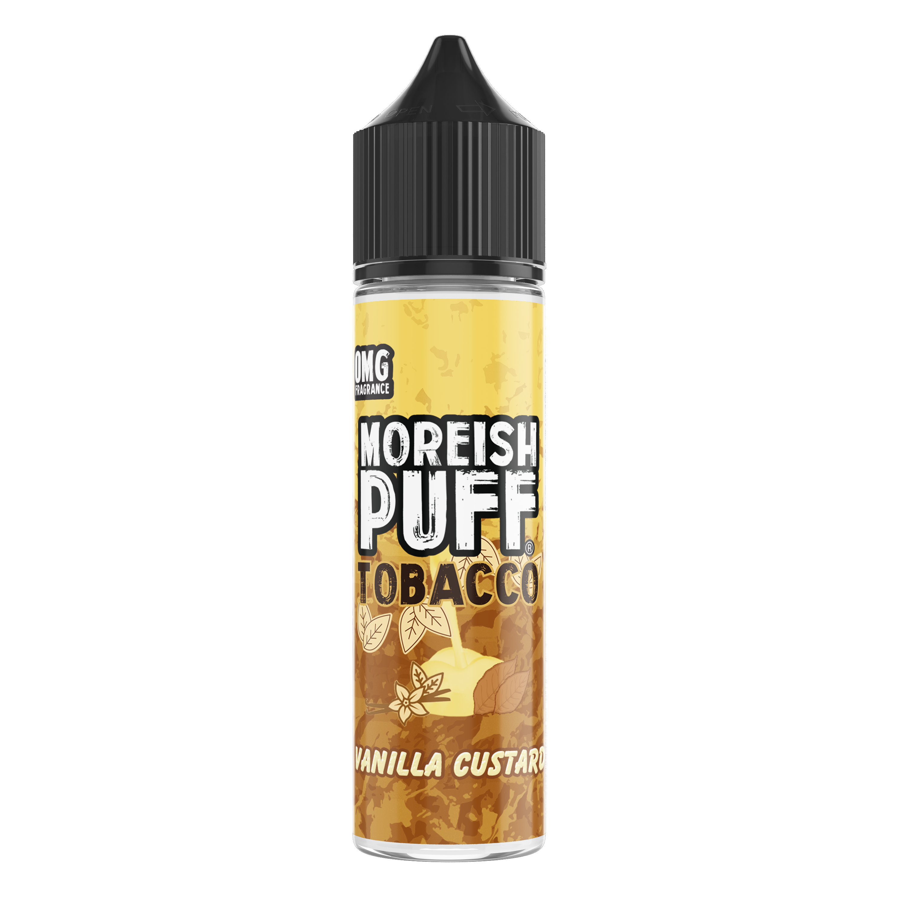 Moreish Puff Tobacco Vanilla Custard 0mg 50ml Shortfill E-Liquid