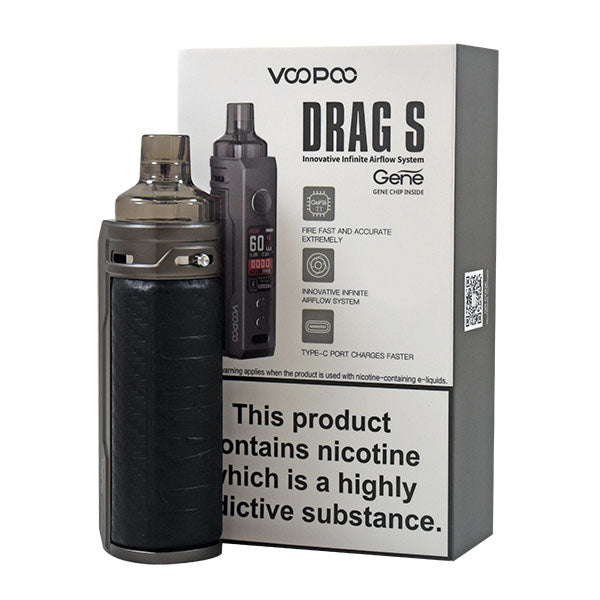 Voopoo Drag S Vape Kit Carbon Fiber