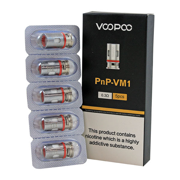 Voopoo PnP VM Coils (5pcs)-PnP-VM1(0.3ohm)