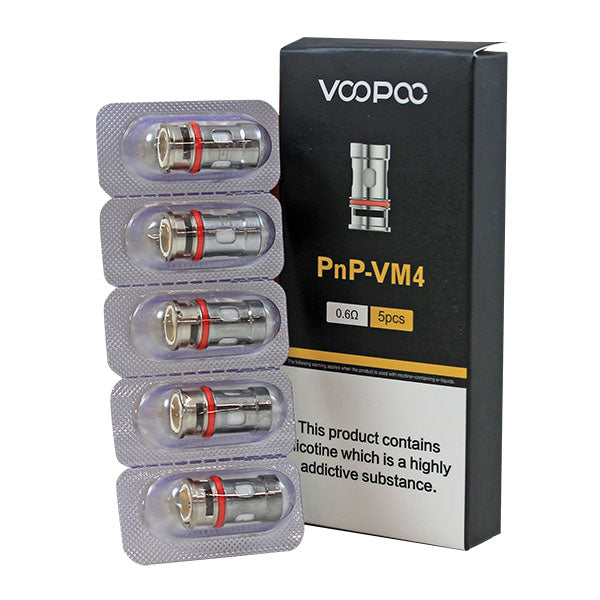 Voopoo PnP VM Coils (5pcs)-PnP-VM4(0.6ohm)