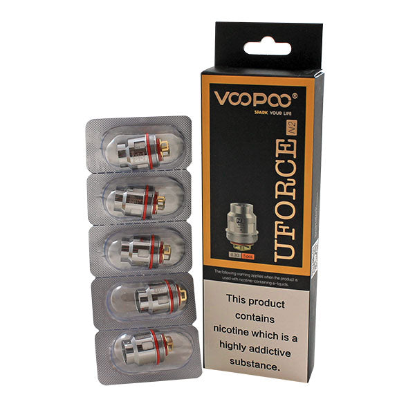 Voopoo UForce Replacement Coils 5 Pack-N3 0.2Ω Triple Mesh