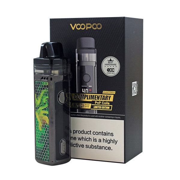 Voopoo Vinci Pod Mod Vape Kit - 5 Complimentary Limited Edition-Peacock