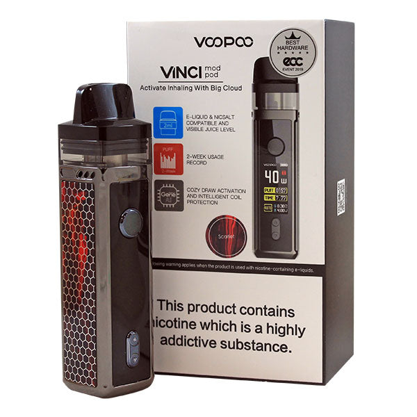 Voopoo Vinci Pod Mod Vape Kit-Scarlet