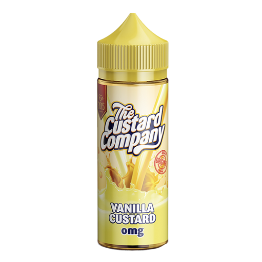 The Custard Company Vanilla Custard 0mg 100ml Short Fill E-Liquid