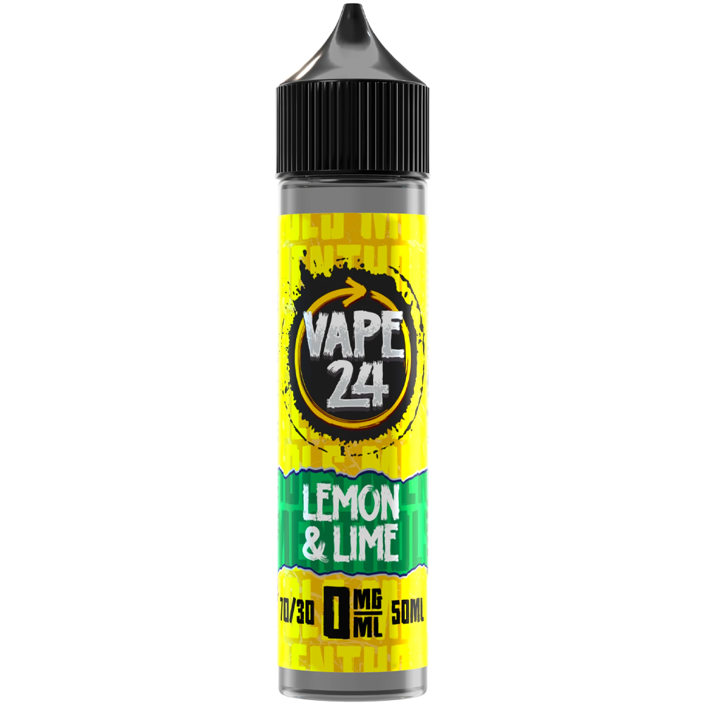 Lemon Lime E-Liquid by Vape 24 - Shortfills UK