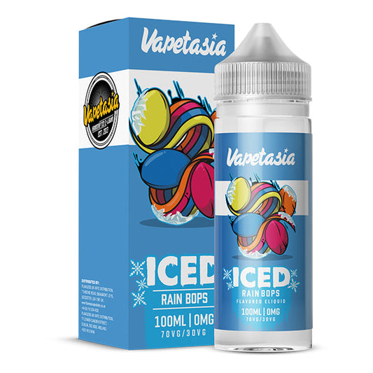 Vapetasia ICED Rain Bops 0mg 100ml Shortfill E-Liquid