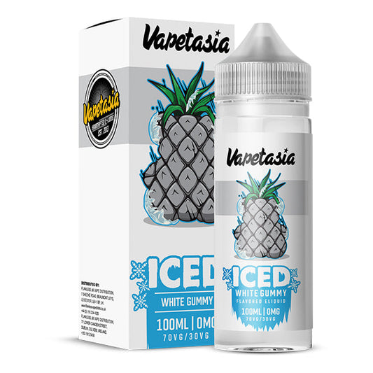 Vapetasia ICED White Gummy 0mg 100ml Shortfill E-Liquid