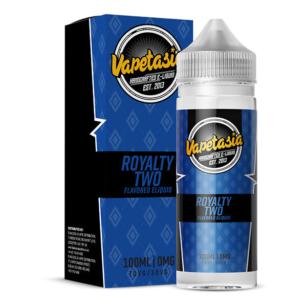 Vapetasia Royalty II 0mg 100ml Short Fill E-Liquid
