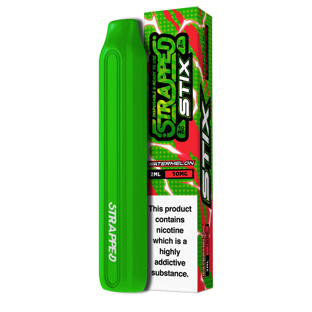 Strapped Stix Disposable Vape Device - Watermelon