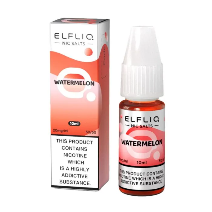 Elf Bar ELFLIQ Watermelon 10ml Nic Salt Vapor Shop Direct Elf Bar ELFLIQ Watermelon 10ml Nic Salt Vapor Shop Direct
