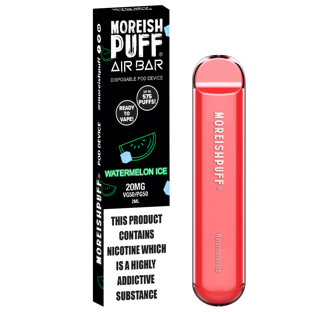 Moreish Puff Air Bar Disposable Devices-Watermelon Ice
