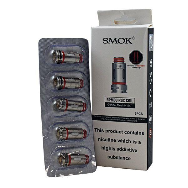 Smok RPM80 RGC Replacement Coils 5 Pack - 0.17ohm