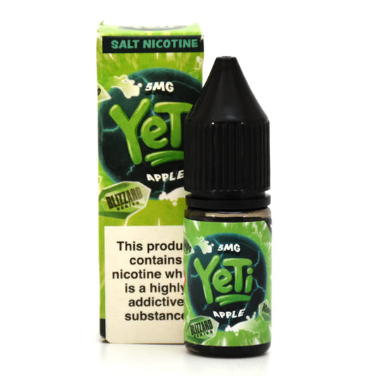 Blizzard Apple Nic Salt by Yeti - Nic Salts UK