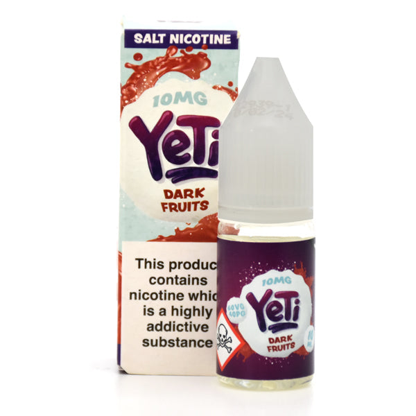Yeti Dark Fruits 10ml Nic Salt 5mg, 10mg and 20mg of nicotine.-10mg