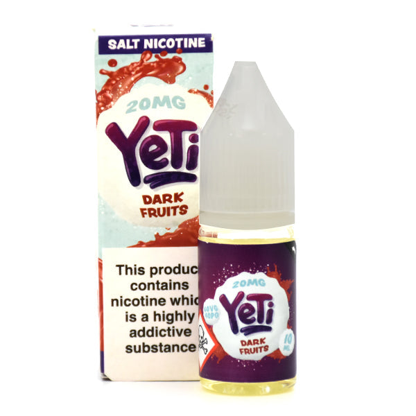 Yeti Dark Fruits 10ml Nic Salt 5mg, 10mg and 20mg of nicotine.-20mg